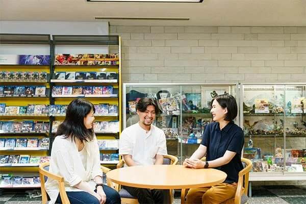 北村氏、竹井氏、インタビュアー